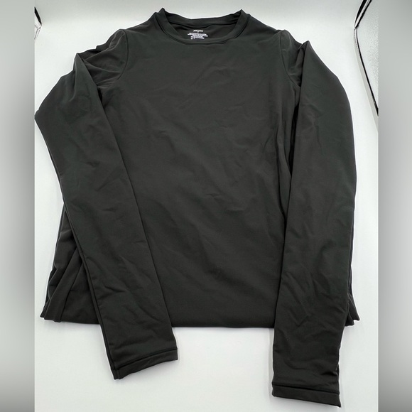 SKIMS Fits Everybody Crew Neck Long Sleeve Dress - Picture 4 of 5